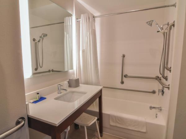 Holiday Inn Express & Suites - Indianapolis Northwest, an IHG Hotel : photo 6 de la chambre chambre lit king-size - baignoire accessible aux personnes à mobilité réduite - non-fumeurs