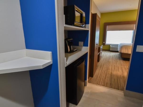 Holiday Inn Express & Suites - Indianapolis Northwest, an IHG Hotel : photo 2 de la chambre chambre lit king-size pour personnes à mobilité réduite – douche accessible en fauteuil roulant - non-fumeurs