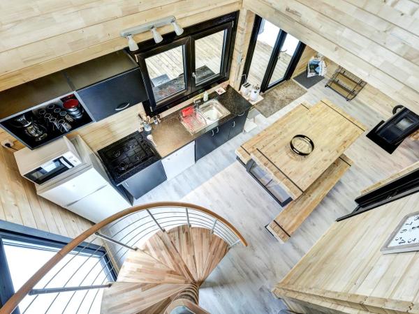 LA FERME de BELLINE Chalets ou Gîtes & SPA : photo 2 de la chambre chalet 3 chambres