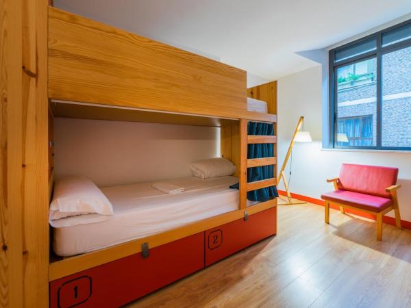 Ok Hostel Madrid : photo 1 de la chambre lit dans dortoir mixte de 4 lits