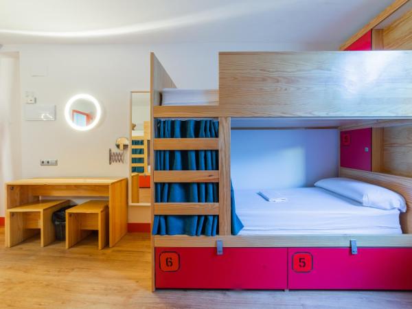 Ok Hostel Madrid : photo 3 de la chambre lit dans dortoir mixte de 6 lits