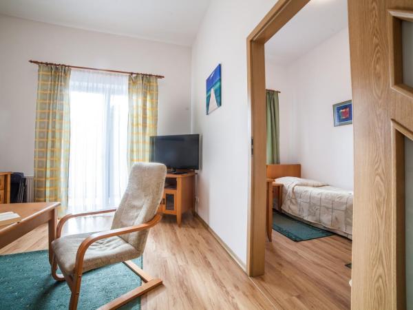 Olymp : photo 3 de la chambre appartement 1 chambre avec balcon (3 adultes)