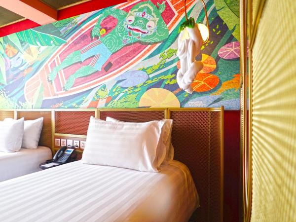 4 Monkeys Hotel : photo 3 de la chambre chambre lits jumeaux premier