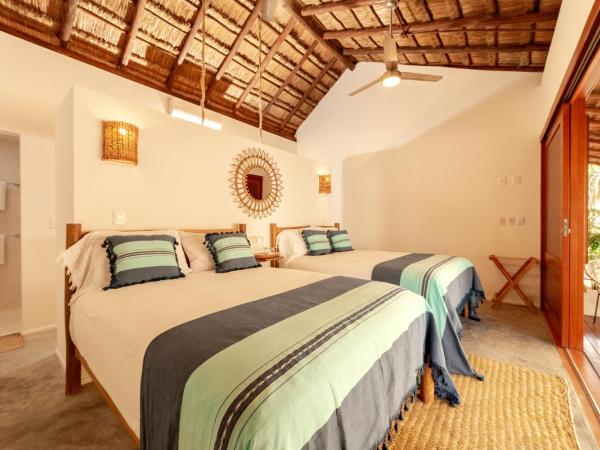 Mimosa Tulum : photo 5 de la chambre chambre deluxe avec 2 lits queen-size 