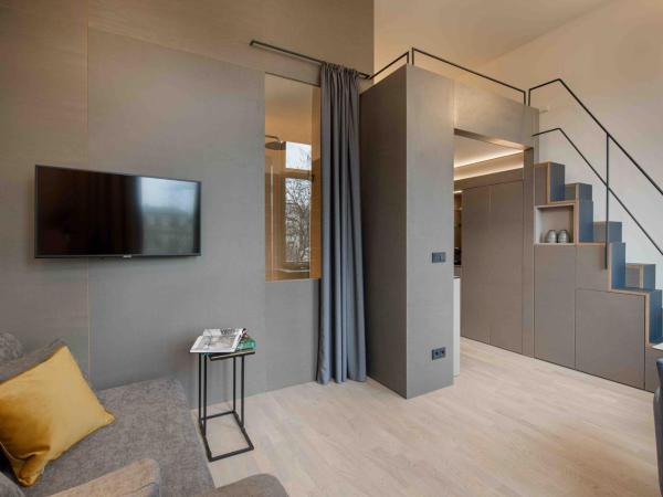 OBERDECK Studio Apartments - Adults only : photo 2 de la chambre appartement confort - en duplex