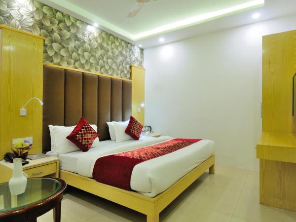 Hotel Yuvraj Deluxe : photo 7 de la chambre chambre deluxe double ou lits jumeaux