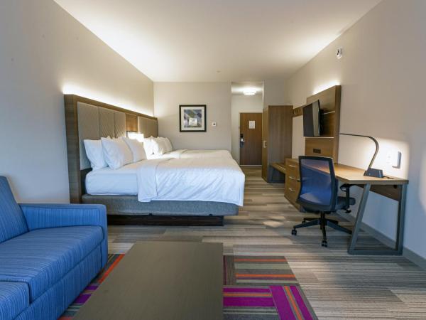 Holiday Inn Express & Suites - Columbus - Worthington, an IHG Hotel : photo 4 de la chambre suite disposant de 2 lits queen-size