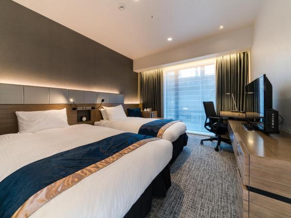 Daiwa Roynet Hotel Kyoto Terrace Hachijo PREMIER : photo 1 de la chambre chambre lits jumeaux - accessible aux personnes à mobilité réduite - non-fumeurs