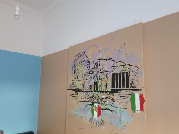 Pension I : photo 10 de la chambre chambre double avec salle de bains commune