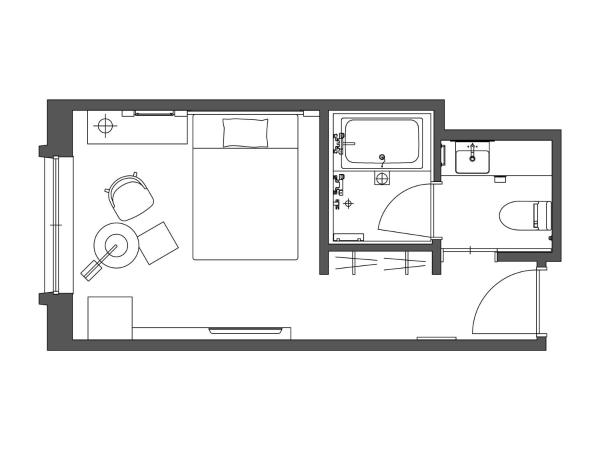 The Royal Park Hotel Iconic Osaka Midosuji : photo 4 de la chambre chambre double confort - non-fumeurs