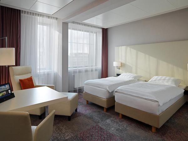 Radisson Blu Hotel Leipzig : photo 1 de la chambre chambre double/lits jumeaux supérieure