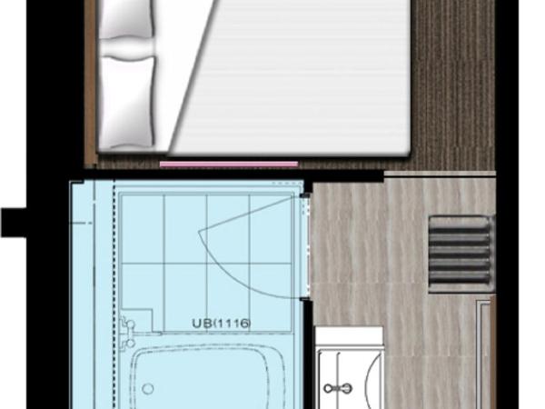 Hotel Nets Sapporo : photo 7 de la chambre chambre double avec petit lit double - non-fumeurs