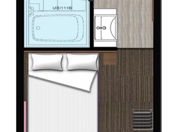 Hotel Nets Sapporo : photo 7 de la chambre chambre simple - non-fumeurs