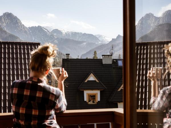 Willa Malinowa : photo 7 de la chambre chambre double deluxe avec balcon