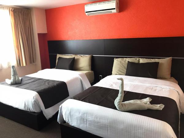 Oaxaca Inn Reforma : photo 5 de la chambre chambre double avec 2 lits doubles