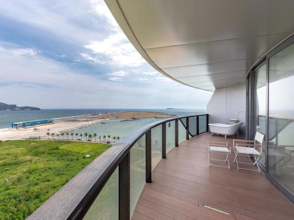 Sanya Phoenix Island Yuejia flat : photo 3 de la chambre studio - vue sur mer