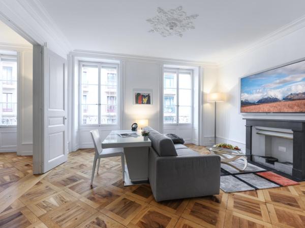 Swiss Luxury Apartments : photo 1 de la chambre appartement 2 chambres avec climatisation