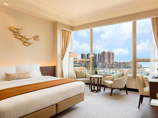Hong Kong Gold Coast Hotel : photo 3 de la chambre chambre lit king-size de luxe - vue sur mer 
