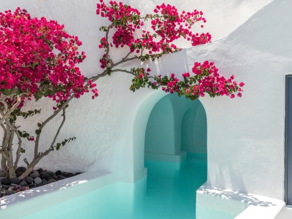 Chelidonia Luxury Suites : photo 3 de la chambre suite nid d’hirondelle avec petite piscine - vue sur caldeira