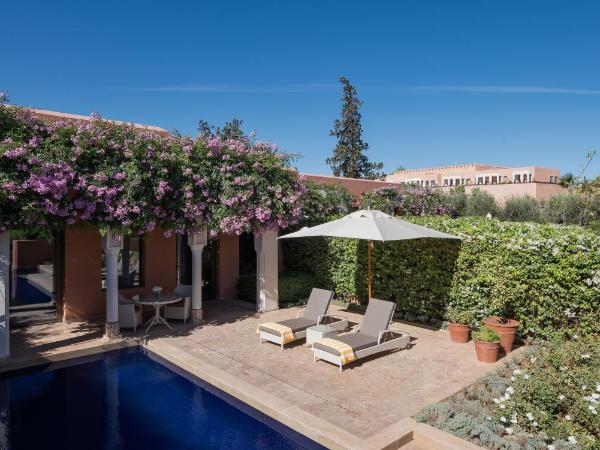 The Oberoi Marrakech : photo 1 de la chambre villa deluxe avec lit king size et piscine privée