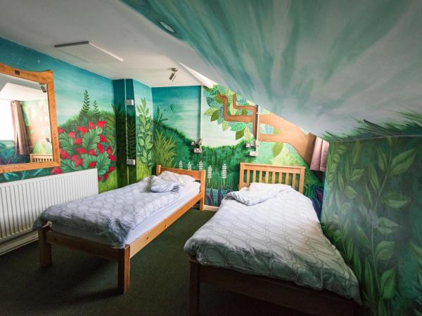 The Full Moon Backpackers : photo 1 de la chambre chambre lits jumeaux standard avec salle de bains commune