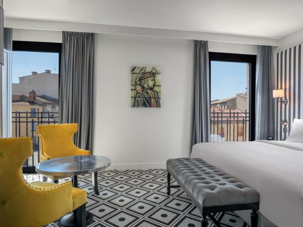 Hotel du Roi & Spa by SOWELL COLLECTION : photo 3 de la chambre chambre double avec terrasse