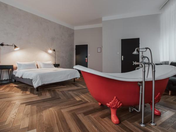 Hotel Babula am Augarten : photo 2 de la chambre suite lit queen-size