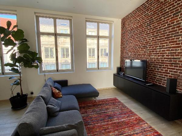 Burgstraat 17 Apartment in Exclusive Patrician House in Medieval Ghent : photo 4 de la chambre appartement avec terrasse