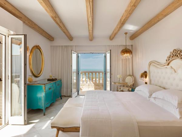 Mitsis Selection Laguna : photo 1 de la chambre bungalow avec jacuzzi extérieur – vue sur mer