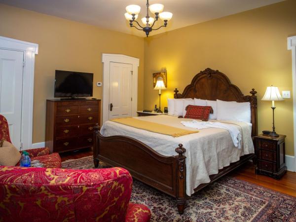 Eliza Thompson House, Historic Inns of Savannah Collection : photo 2 de la chambre chambre lindsey lit king-size de luxe - maison principale