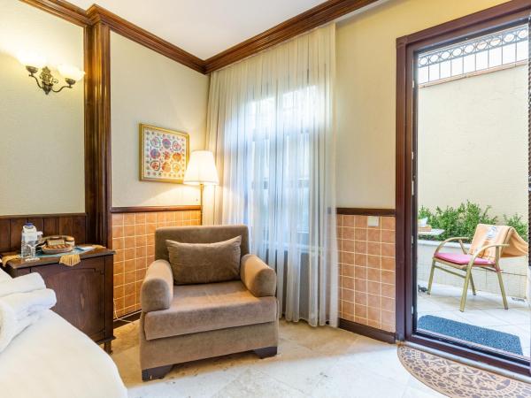 Best Point Hotel-Old City Sultanahmet : photo 4 de la chambre chambre double avec hammam privé et jardin - rez-de-chaussée - 20 m²