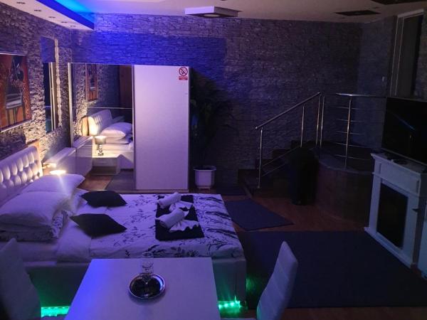 Vila Marija sobe,wellnes ap već od 115eura : photo 1 de la chambre chambre lit queen-size avec baignoire spa