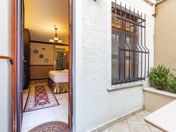 Best Point Hotel-Old City Sultanahmet : photo 5 de la chambre chambre double avec hammam privé et jardin - rez-de-chaussée - 20 m²