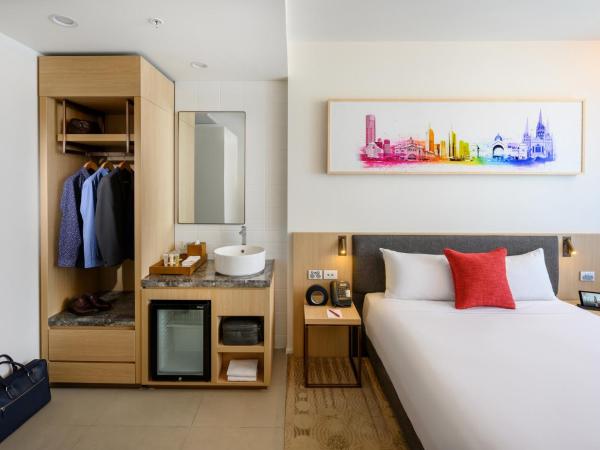 ibis Melbourne Central : photo 4 de la chambre chambre supérieure lit queen-size