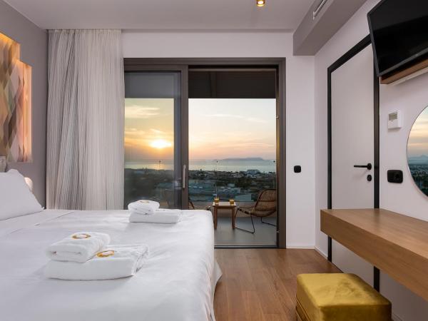 Onira Suite Dreams : photo 7 de la chambre villa happiness 2 chambres avec bain à remous - vue sur mer