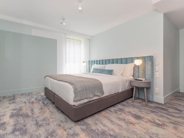 The Albert Mosman : photo 1 de la chambre chambre lit king-size avec douche accessible en fauteuil roulant - adaptée aux personnes à mobilité réduite