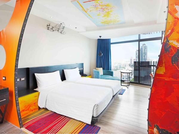 Siam@Siam Design Hotel Pattaya : photo 8 de la chambre chambre double ou lits jumeaux classe loisirs