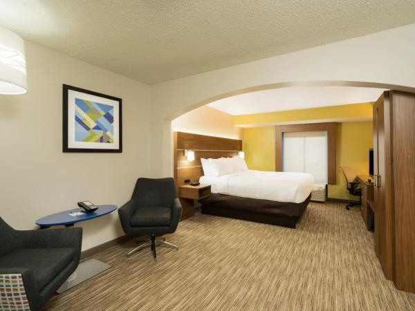 Holiday Inn Express Hotel & Suites Louisville East, an IHG Hotel : photo 3 de la chambre chambre lit king-size standard avec baignoire accessible aux personnes à mobilité réduite