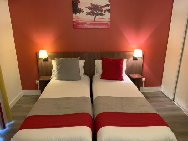 Appart-Hôtel Mer & Golf City Perpignan Centre : photo 5 de la chambre studio lits jumeaux confort avec balcon