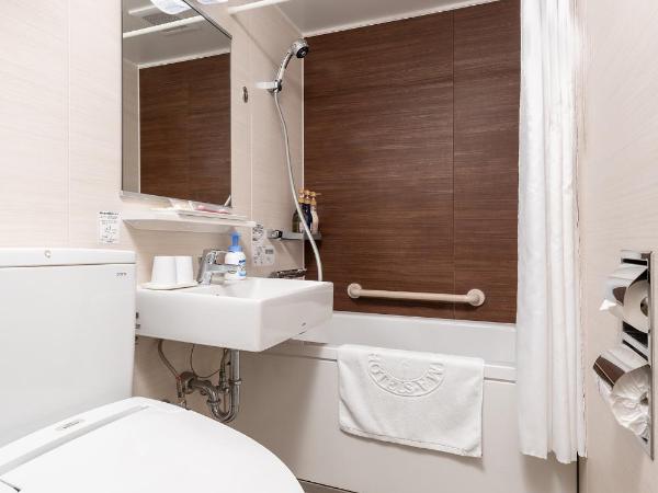 Hiroshima Intelligent Hotel Stadium Mae : photo 2 de la chambre chambre lits jumeaux Économique