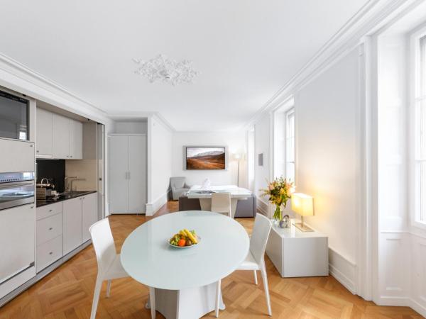 Swiss Luxury Apartments : photo 10 de la chambre appartement deluxe 1 chambre avec climatisation