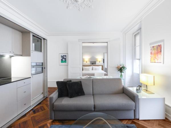 Swiss Luxury Apartments : photo 3 de la chambre appartement supérieur 1 chambre avec climatisation