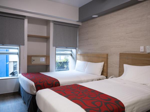 Hotel Roble : photo 1 de la chambre chambre double avec 2 lits doubles