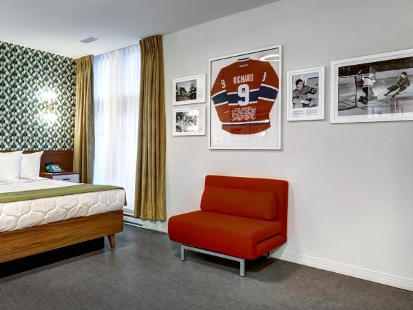 Hôtel Uville Montréal : photo 4 de la chambre chambre lit king-size standard