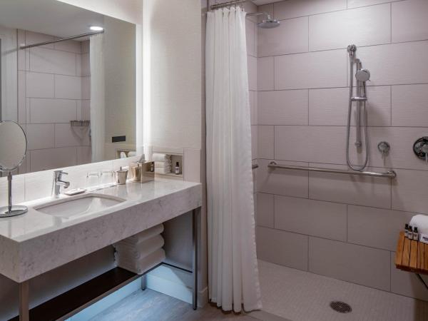 Hyatt Regency Portland at the Oregon Convention Center : photo 4 de la chambre chambre lit king-size avec douche accessible en fauteuil roulant - adaptée aux personnes à mobilité réduite