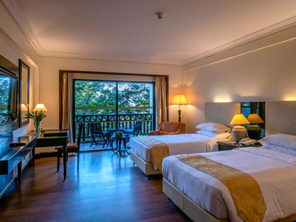 Nexus Resort & Spa Karambunai : photo 4 de la chambre chambre deluxe double ou lits jumeaux avec vue sur l'océan