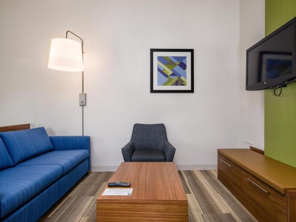 Holiday Inn Express Phoenix-Airport/University Drive, an IHG Hotel : photo 2 de la chambre suite lit king-size avec baignoire spa