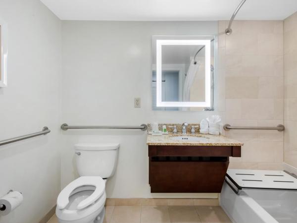 Holiday Inn Orlando - Disney Springs™ Area, an IHG Hotel : photo 2 de la chambre chambre lit king-size avec baignoire pour personnes à mobilité réduite -non-fumeurs