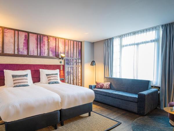Hotel Indigo Brussels - City, an IHG Hotel : photo 2 de la chambre chambre lits jumeaux premium avec canapé