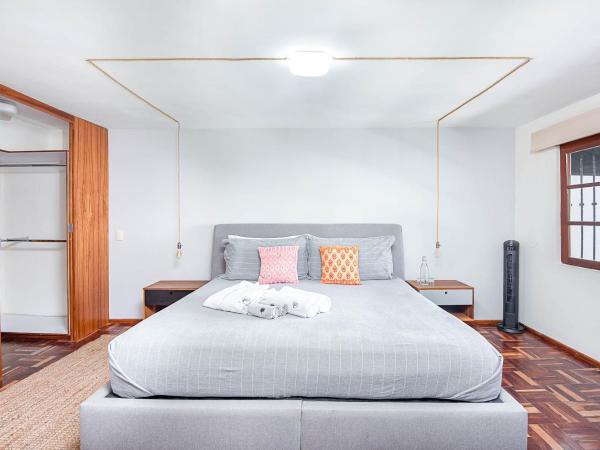 Finca Coyoacán : photo 6 de la chambre chambre double deluxe avec douche